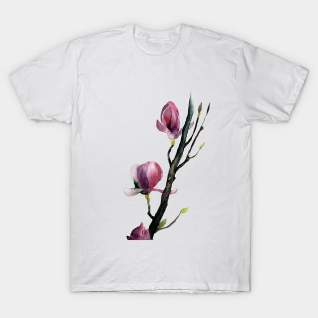 Magnolia T-Shirt by Olga Berlet